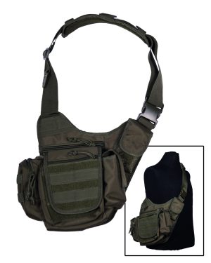 SLING BAG MULTIFUNCTION OLIV