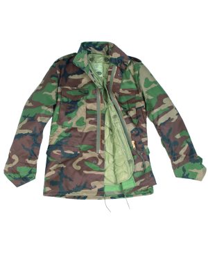 US FELDJACKE M65 T/C M.FU.WOODLAND