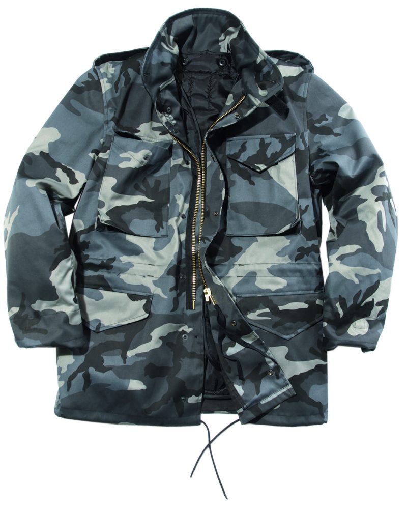 US FELDJACKE M65 T/C M.FU.DARK CAMO