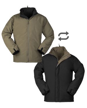 KÄLTESCHUTZJACKE WENDBAR RANGER GREEN/SCHWARZ