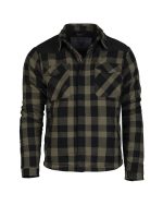 LUMBERJACKET SCHWARZ/OLIV