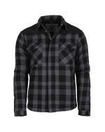 LUMBERJACKET SCHWARZ/GRAU