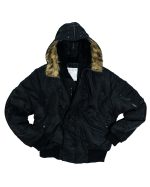 US FLIEGERJACKE N2B BASIC SCHWARZ