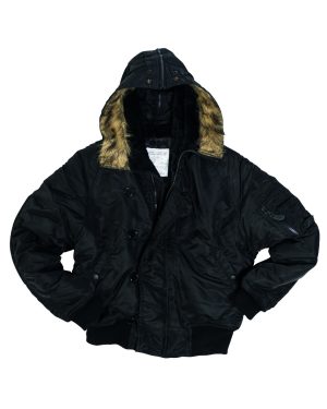 US FLIEGERJACKE N2B BASIC SCHWARZ