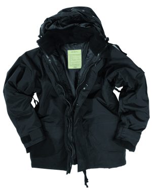 JACKE NÄSSESCHUTZ M.FLEECEJA.SCHWARZ