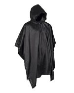 PONCHO VINYL SCHWARZ