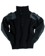 OESTERR.ALPIN PULLOVER WOLLE SCHWARZ