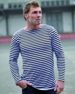 RUSS. MARINE PULLOVER GESTREIFT SO