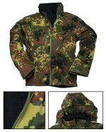 SOFTSHELL JACKE SCU 14 FLECKTARN