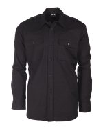 FELDHEMD RIPSTOP SCHWARZ