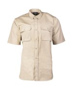 TROPENHEMD 1/2 ARM COTTON KHAKI