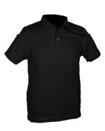 TACTICAL QUICK DRY POLOSHIRT 1/2 ARM SCHWARZ