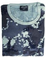 T-SHIRT 95/CO 5/EL BLACK DIGITAL