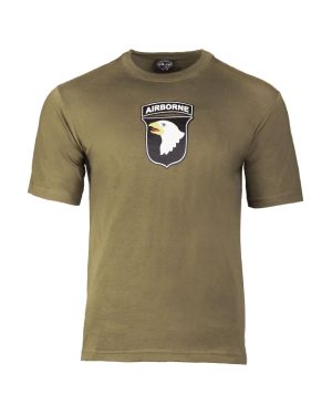 T-SHIRT M.DRUCK '101ST AB' OLIV