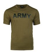 T-SHIRT M.DRUCK 'ARMY' OLIV