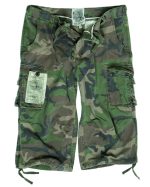 AIR COMBAT 3/4-PANTS PREWASH WOODLAND