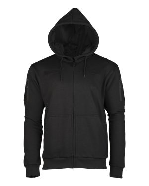 TACTICAL KAPUZENJACKE SCHWARZ