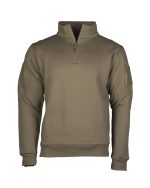 TACTICAL SWEATSHIRT M.ZIPPER RANGER GREEN