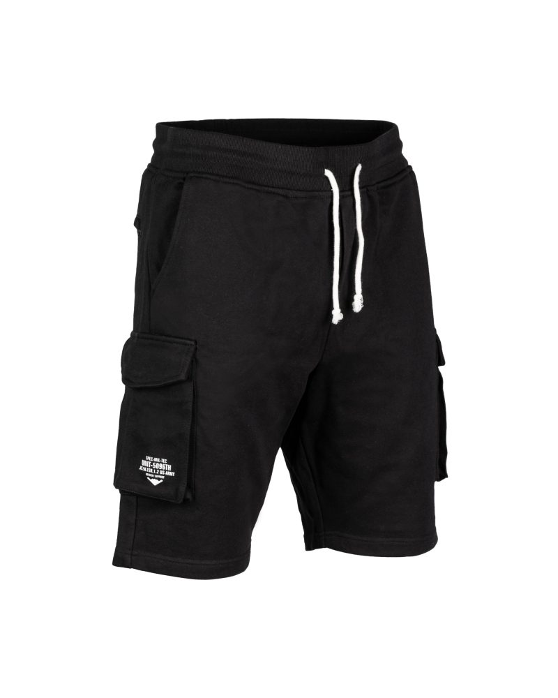 US SWEATSHORTS COTTON SCHWARZ