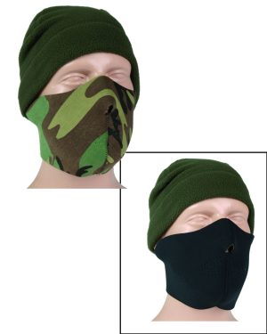 NEOPREN GESICHTSSCHUTZ SCHWARZ/W/L
