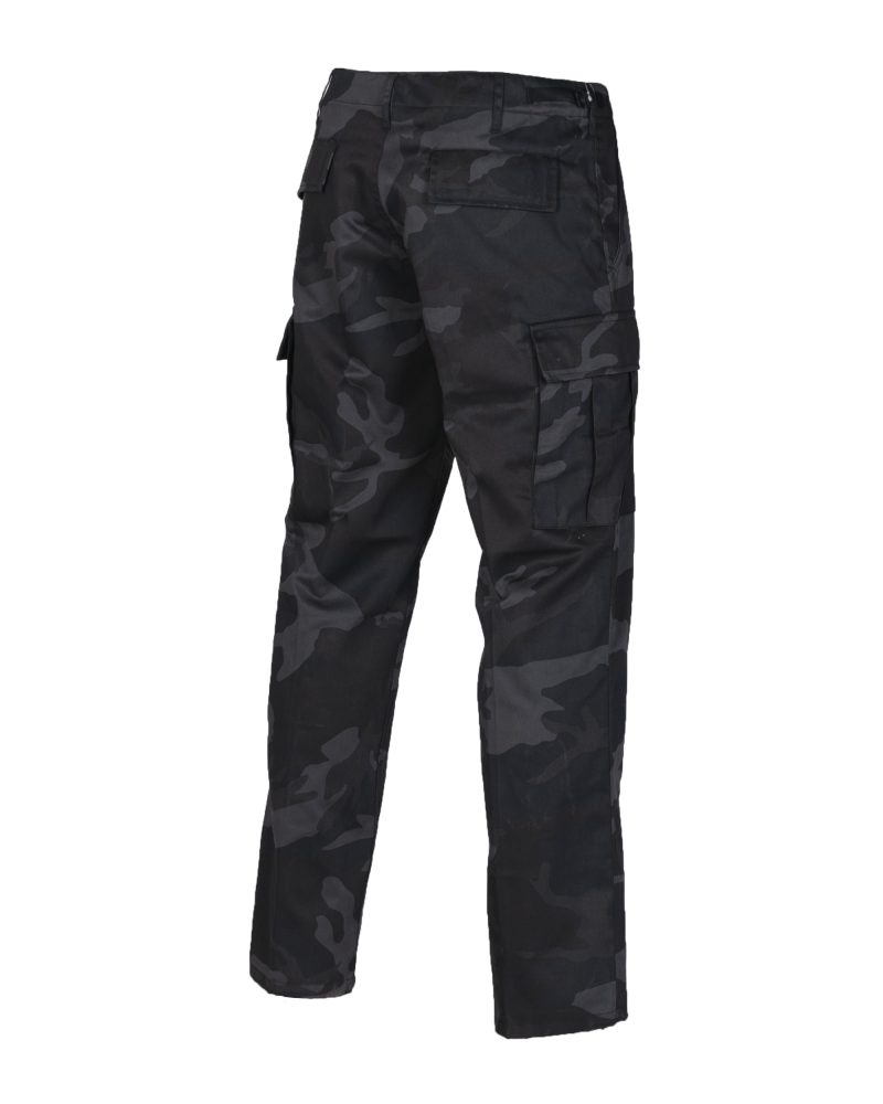 US RANGER HOSE TYP BDU 'STRAIGHT CUT' BLACK CAMO – Bild 2