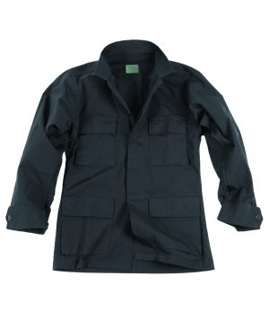 US BDU FELDJACKE R/S SCHWARZ