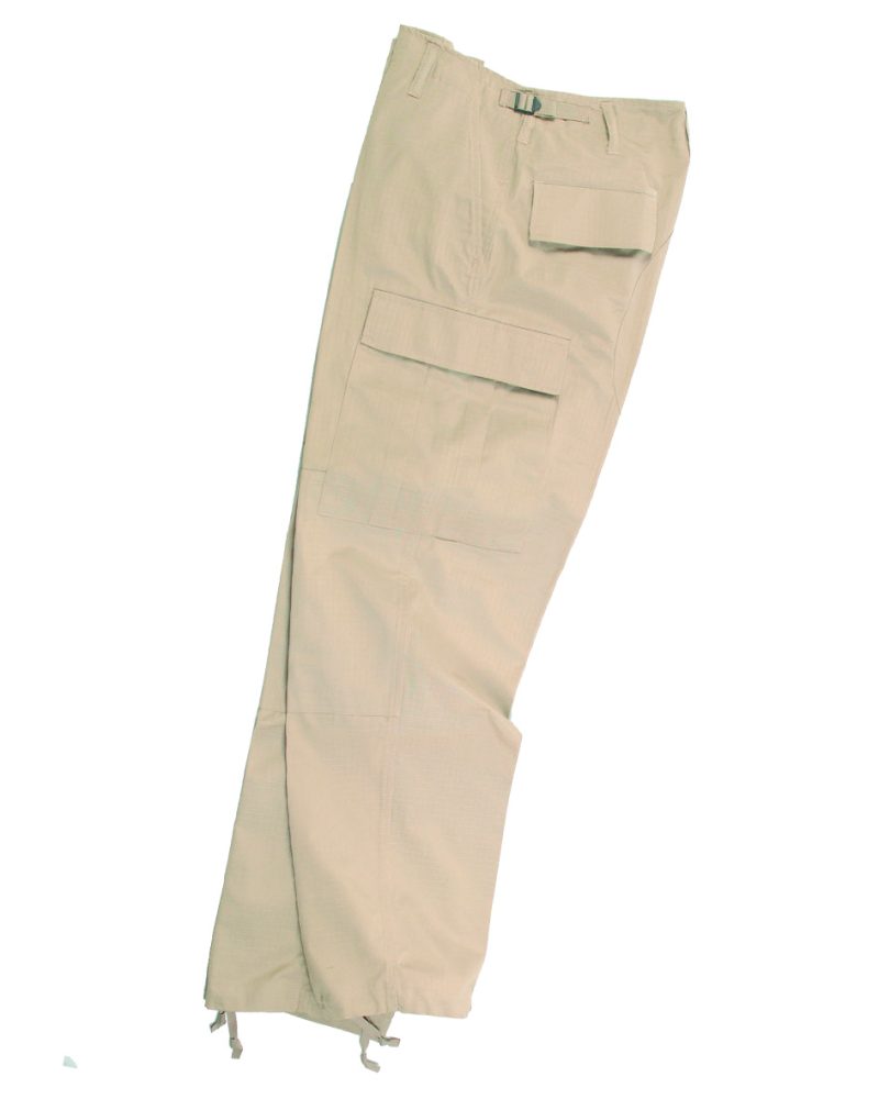 US BDU FELDHOSE R/S KHAKI