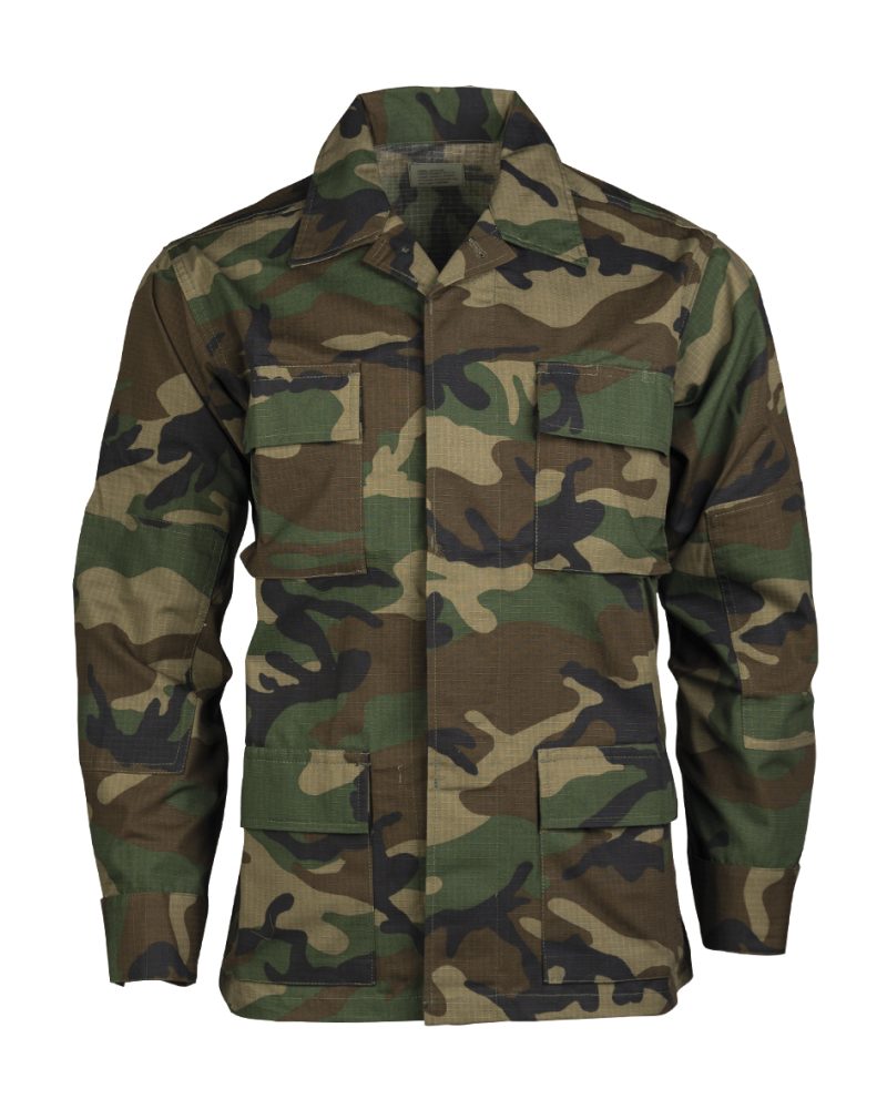 US BDU FELDJACKE R/S WOODLAND