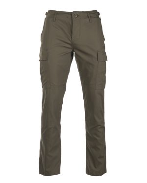US BDU FELDHOSE R/S 'SLIM FIT' OLIV