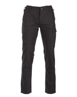 US BDU FELDHOSE R/S 'SLIM FIT' SCHWARZ