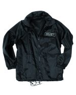 SEC WINDBREAKER-JACKE SCHWARZ