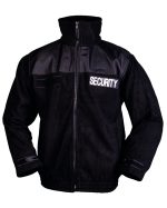 SEC FLEECEJACKE SCHWARZ