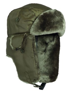PILOTEN-PELZMÜTZE MA1® OLIV