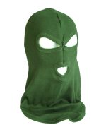 KOPFHAUBE BALACLAVA 3-LOCH CO OLIV