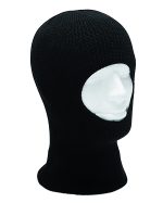 KOPFHAUBE BALACLAVA POLYACRYL OFFEN SCHWARZ