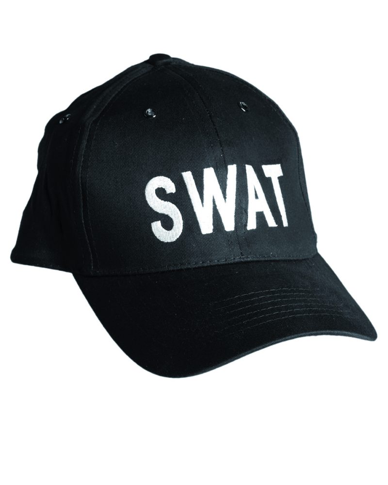 BASEBALL CAP SCHW. 'SWAT'