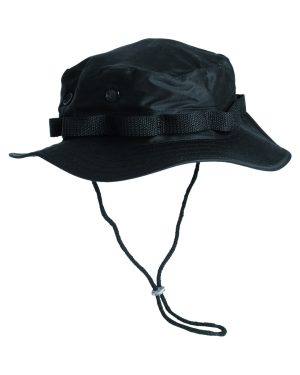 DSCHUNGELHUT US TYP SCHWARZ