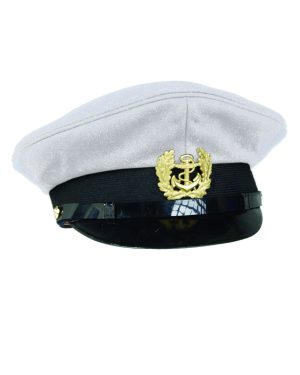 MARINE SCHIRMMÜTZE M.ABZ.WEISS