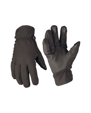 SOFTSHELL HANDSCHUHE THINSULATE SCHWARZ