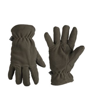 FINGERHANDSCHUHE FLEECE THINSULATE OLIV