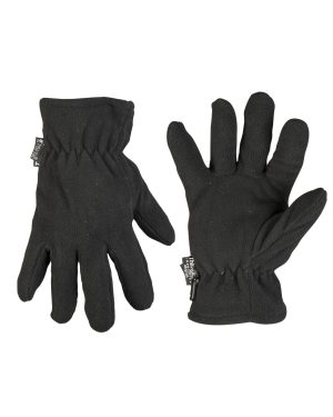 FINGERHANDSCHUHE FLEECE THINSULATE SCHW
