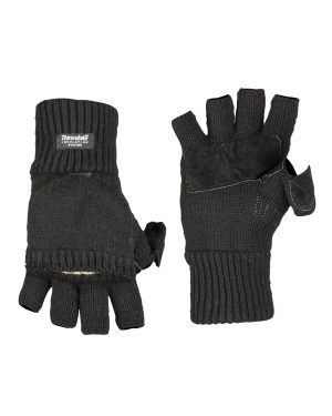 KLAPPHANDSCHUHE SCHWARZ