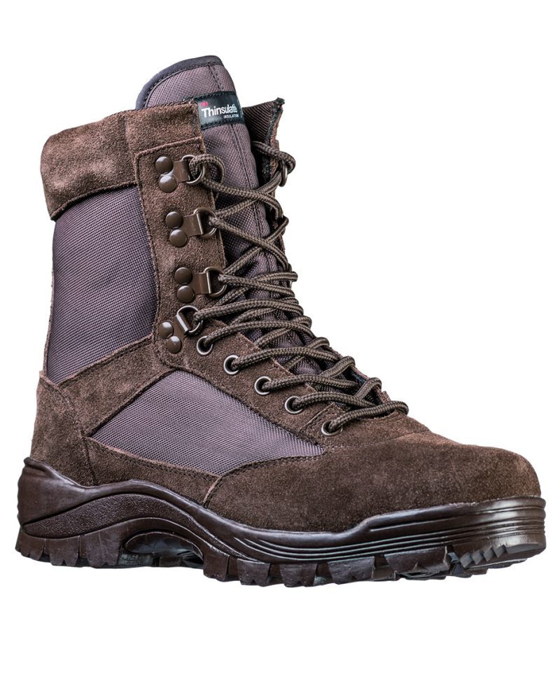 TACTICAL BOOT M.YKK® ZIPPER BRAUN