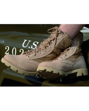 US DESERTSTIEFEL 'SPEED LACE' KHAKI