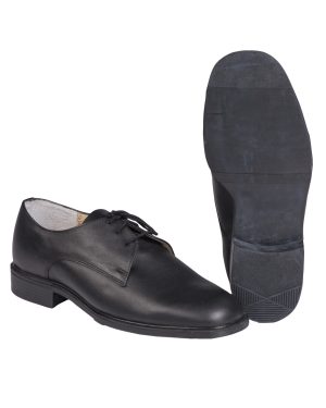 HALBSCHUHE LEDER SCHWARZ