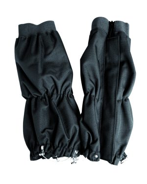 NÄSSESCHUTZGAMASCHEN M.STAHLSEIL SCHWARZ