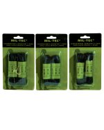 SCHNÜRSENKEL GEWACHST SCHWARZ 220CM