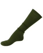 US SOCKE M.FROTTEESOHLE OLIV