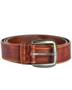 VINTAGE GÜRTEL LEDER BRAUN