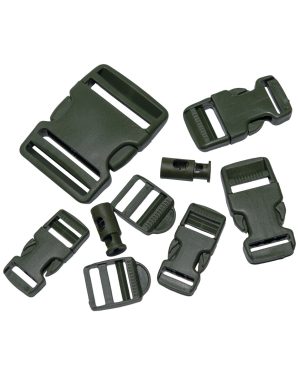 BUCKLE SET 9-TLG.OLIV